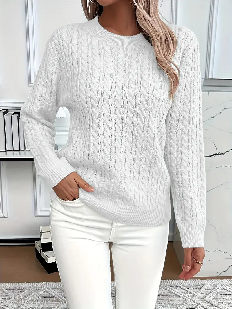 Women's Ladies' Cable Jumper
