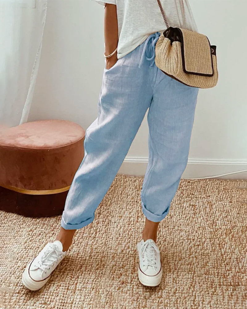 Women's Casual & Elegant Waistband Trouser