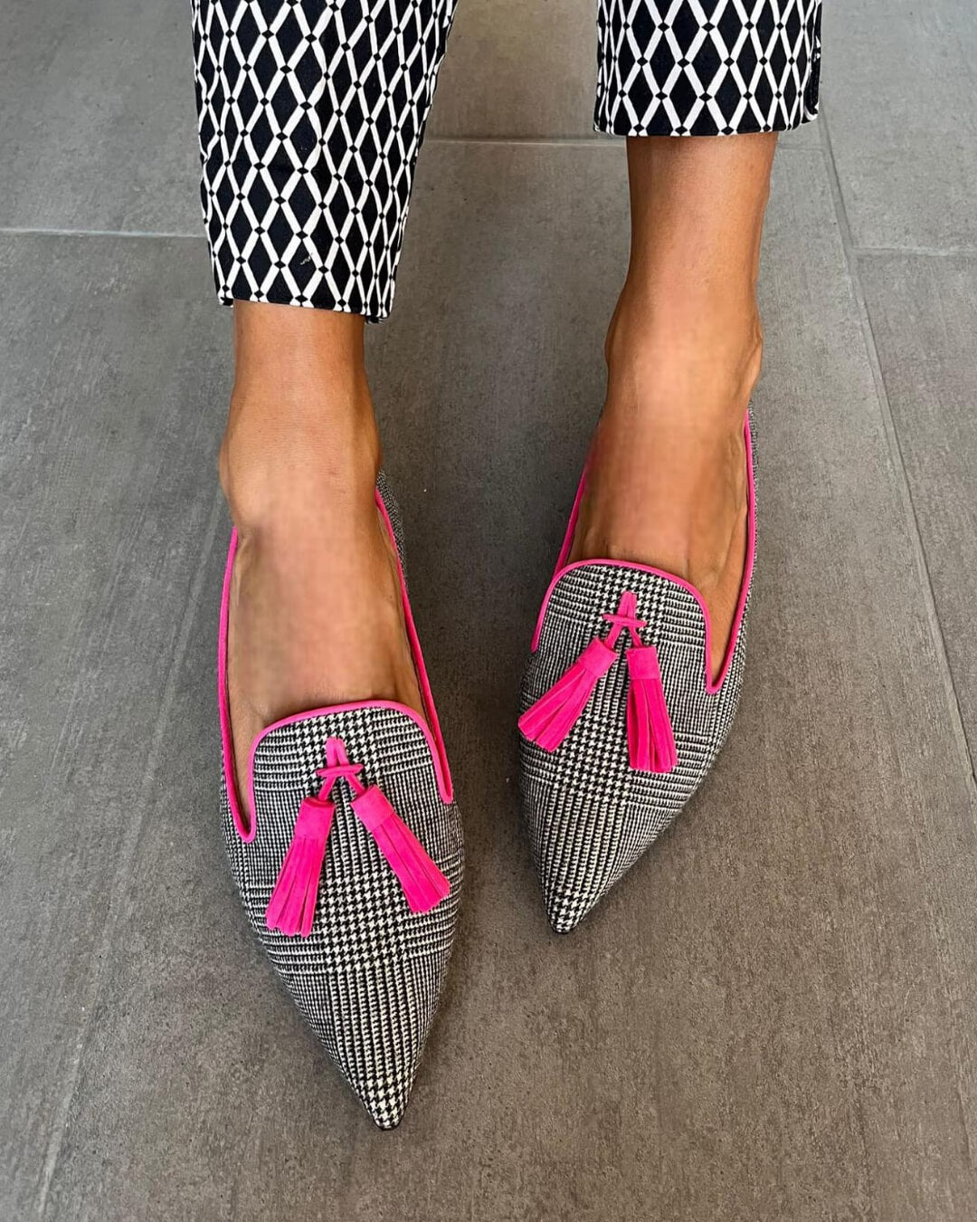 Women's Elegant Fringe Loafers