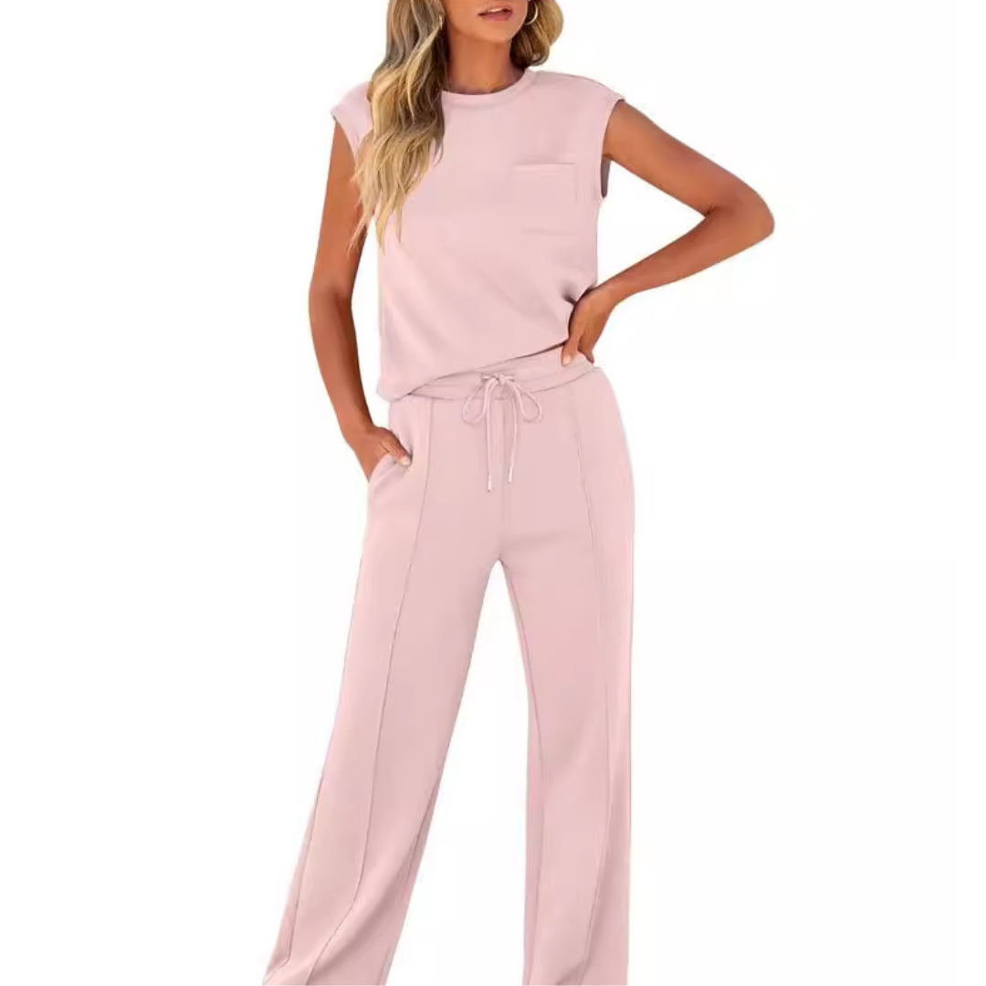 Women's Casual Summer Soft Lounge Co-Ord