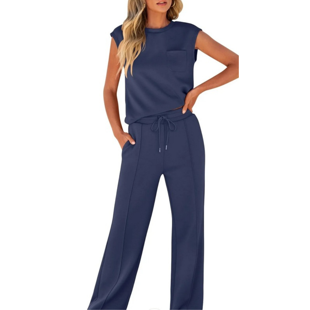 Women's Casual Summer Soft Lounge Co-Ord