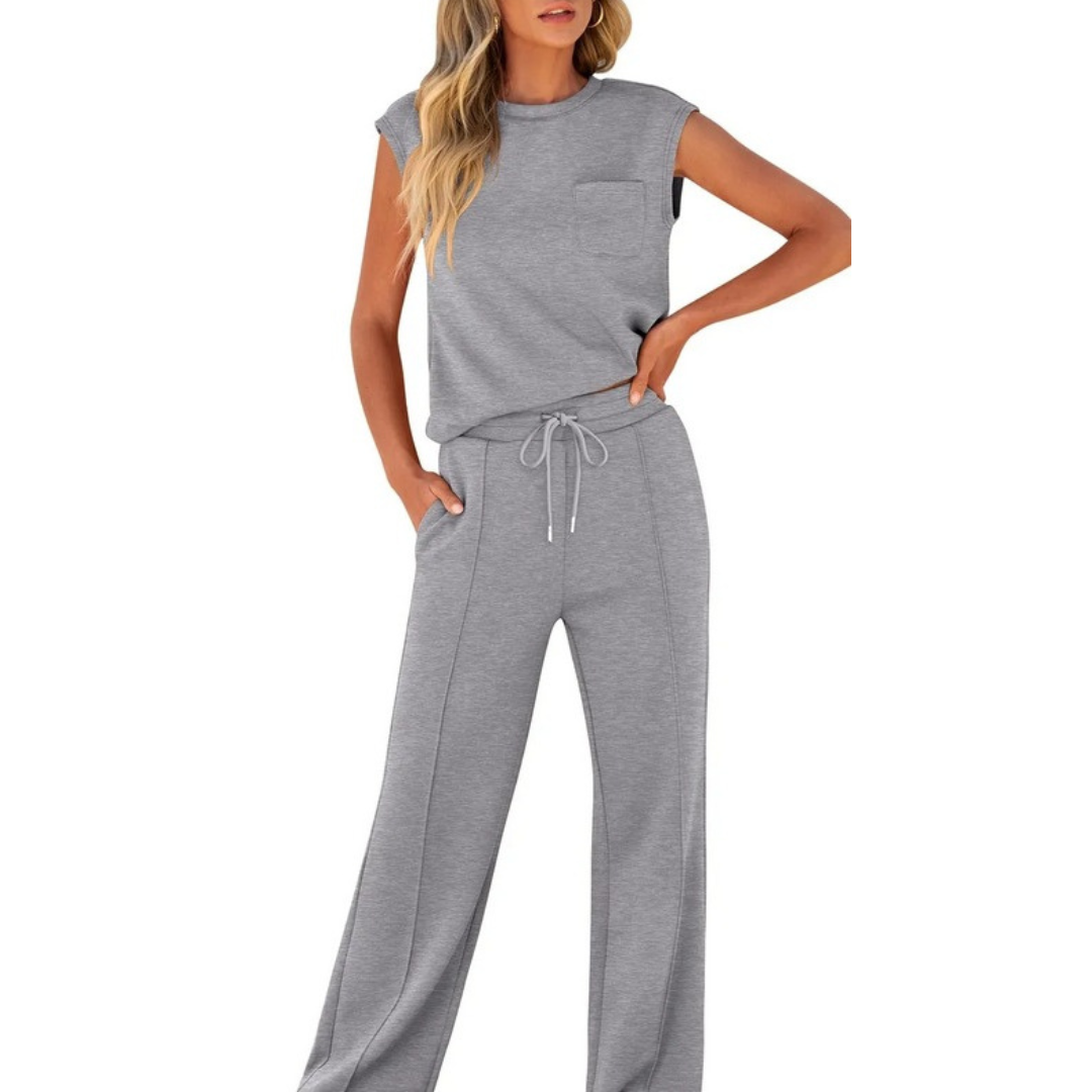 Women's Casual Summer Soft Lounge Co-Ord