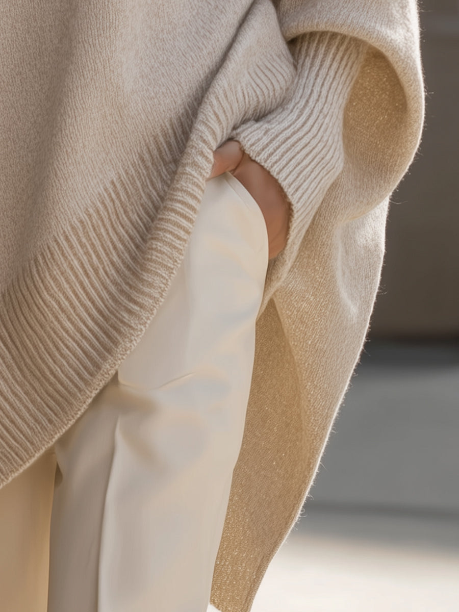 Women's Luxe Oversized Poncho