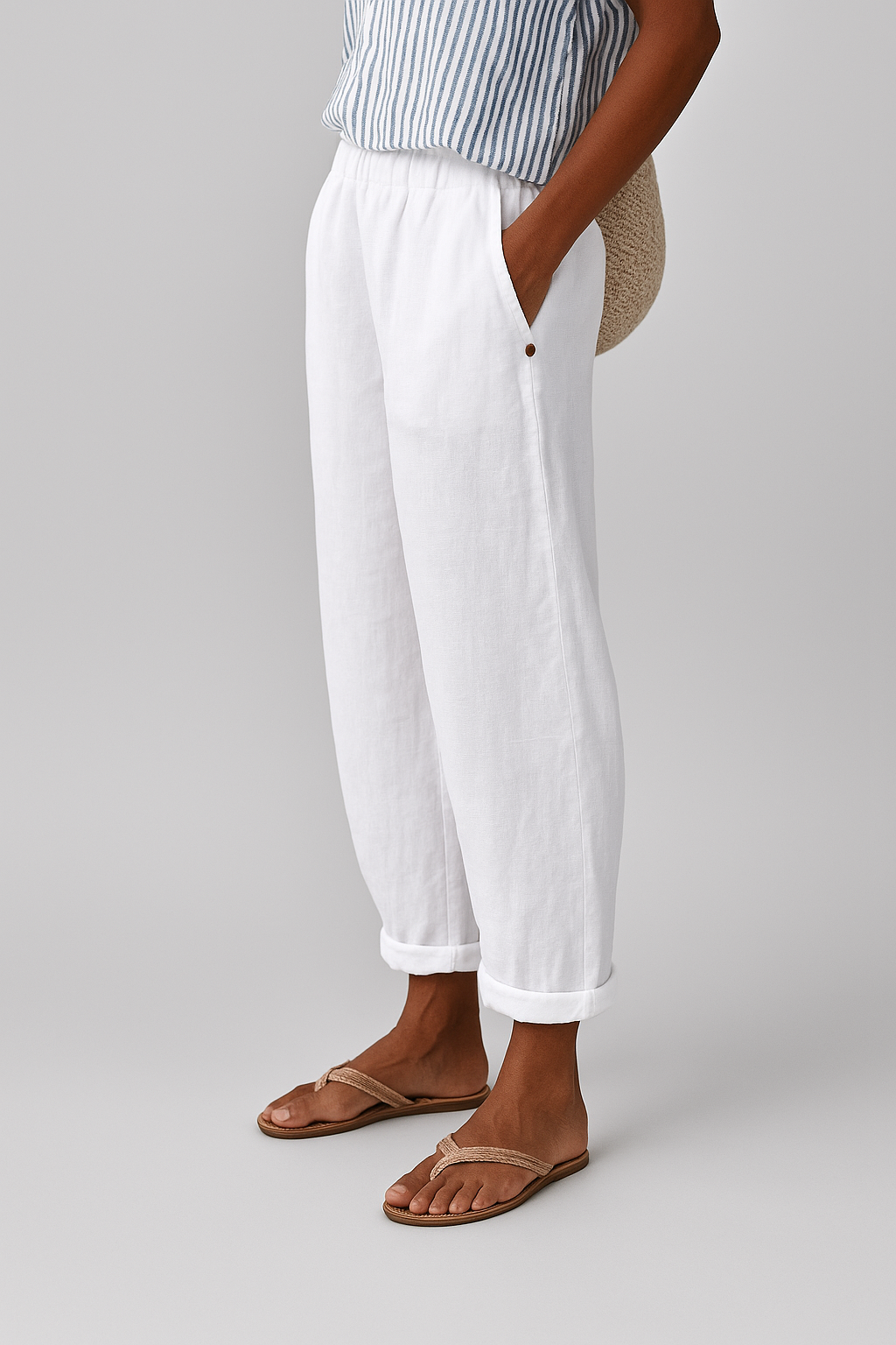 Women's Stylish Pants With Side Pockets