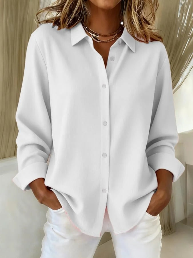 Women's Elegant Button Blouse