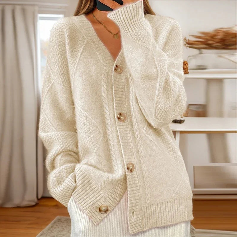 Women's Cable Cardigan