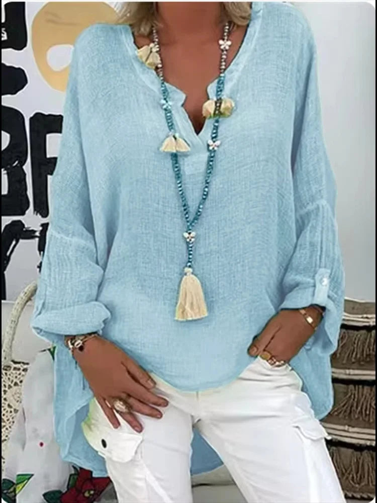 Women's Lightweight Oversized Blouse