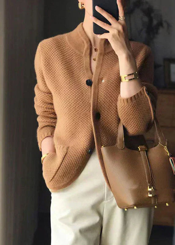 Women's Elegant Cardigan With Buttons