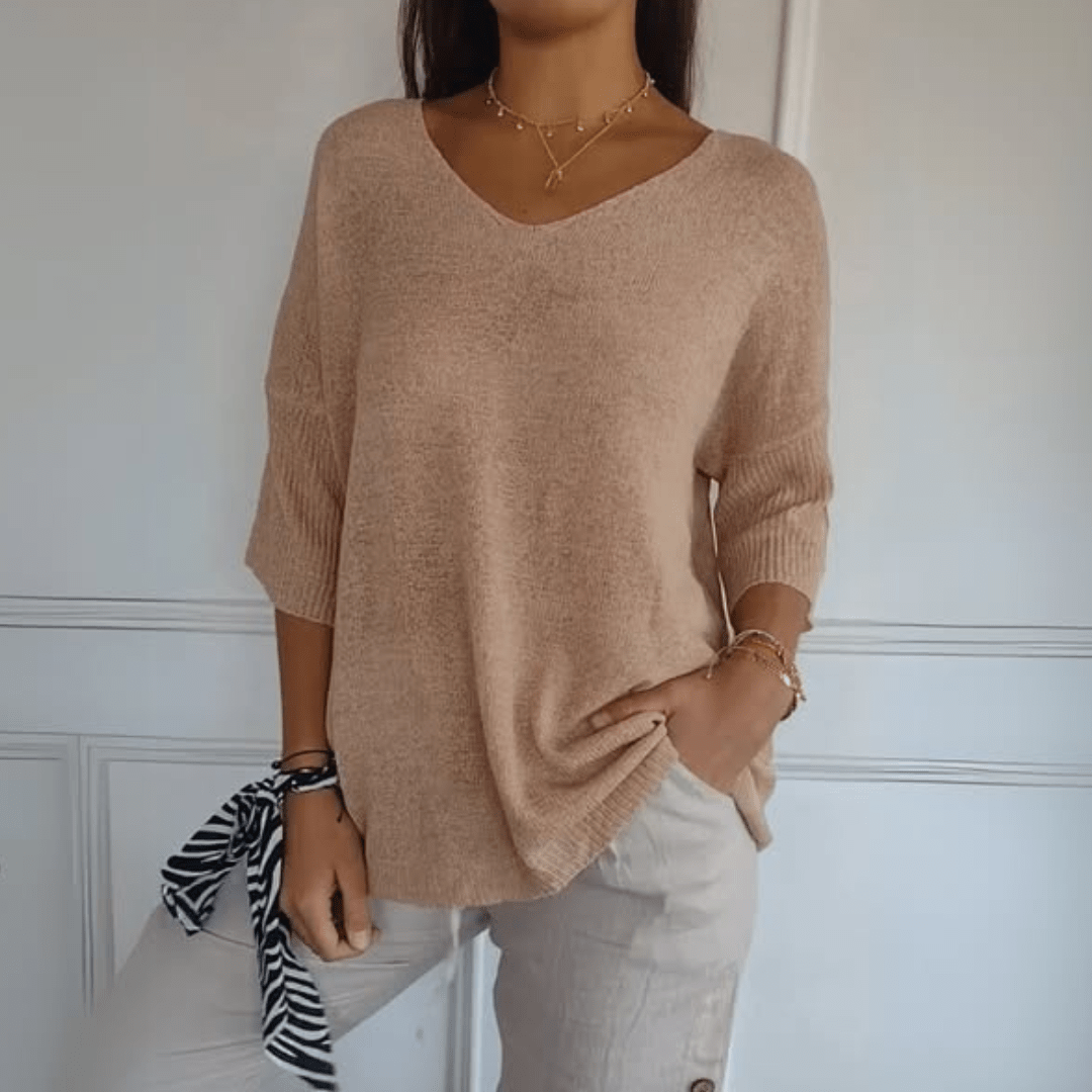 Women's V-Neck Top