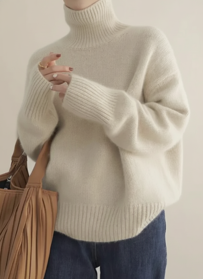 Women's Soft Turtleneck Sweater