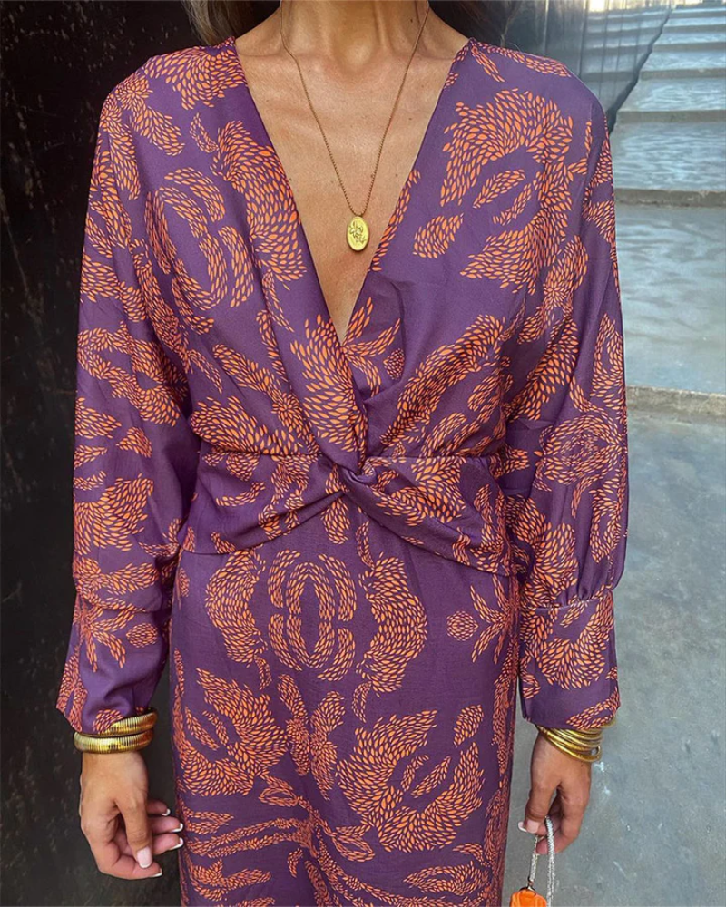 Women’s Long Sleeve Maxi Dress
