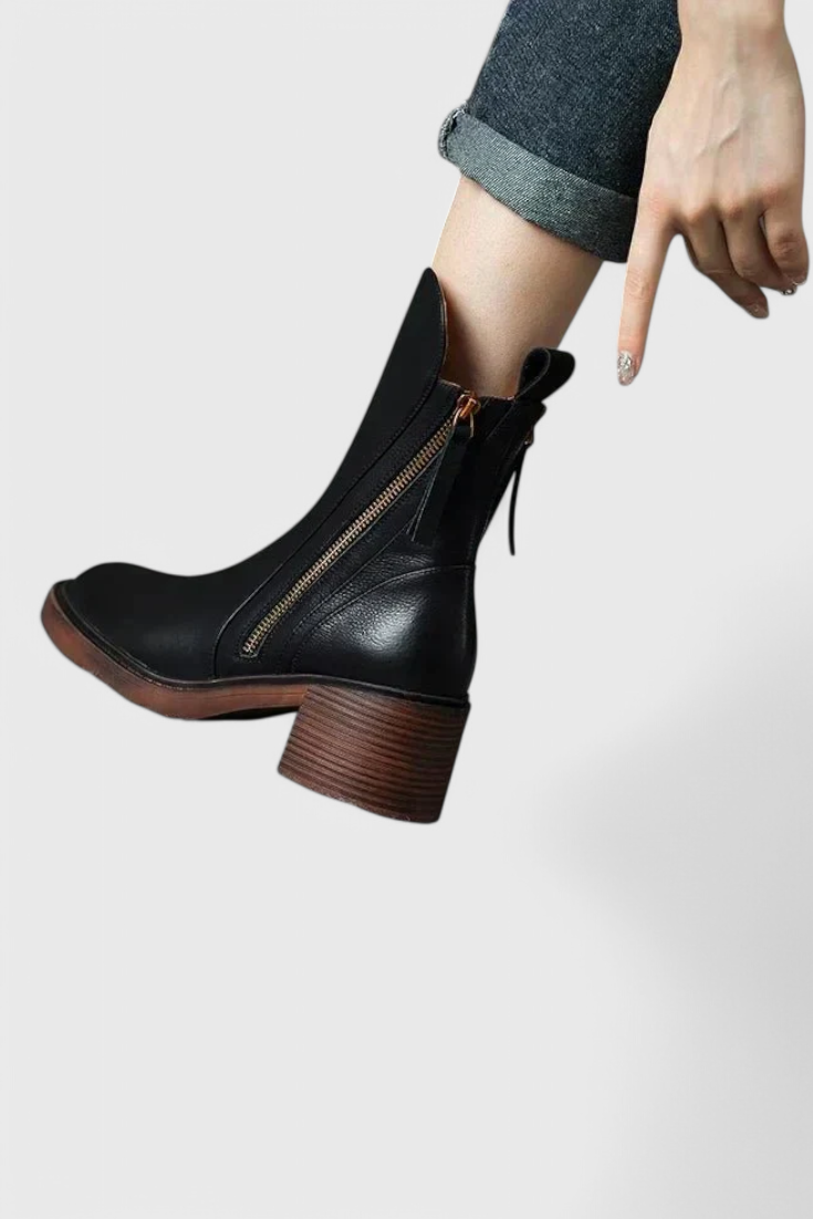 Women's Sleek Ankle Boots for Effortless Style