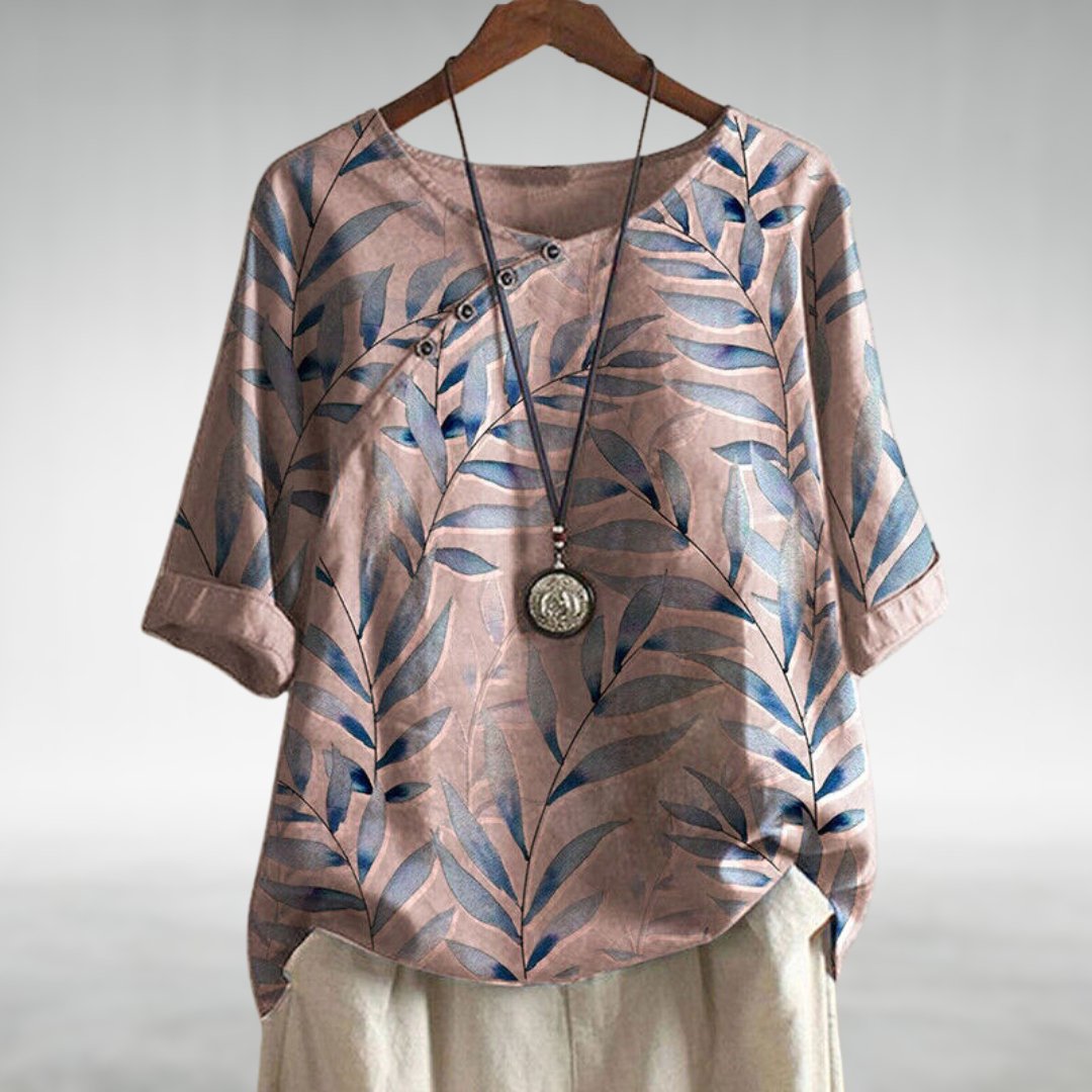 Women's Chic Blouse with a Playful Flair