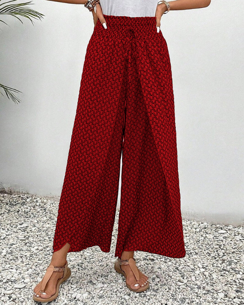 Women's Relaxed Wide Leg Trousers