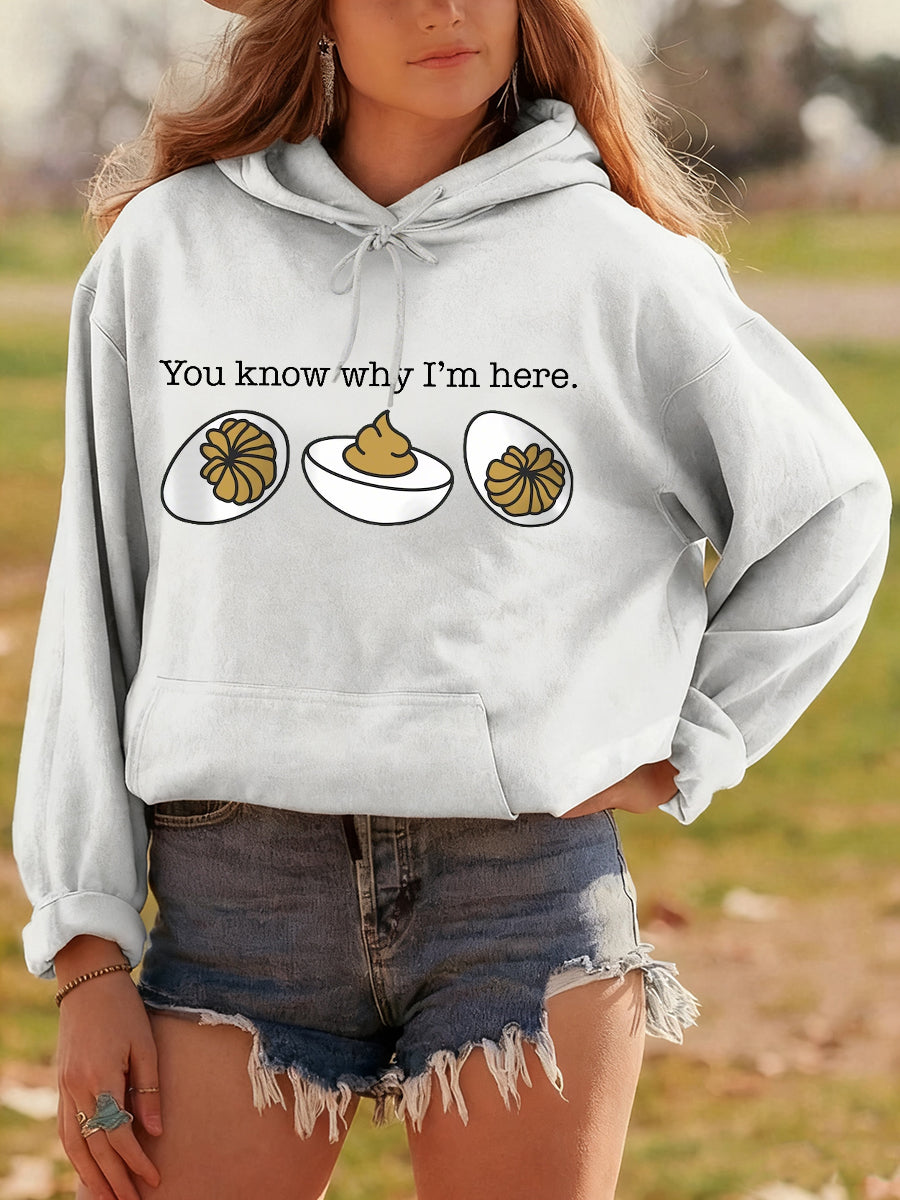 Women's Turkey Day Humor Hoodie