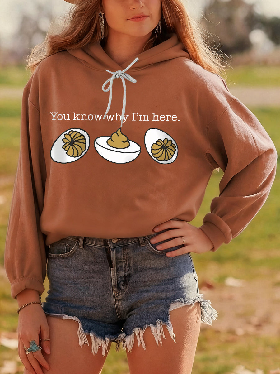 Women's Turkey Day Humor Hoodie