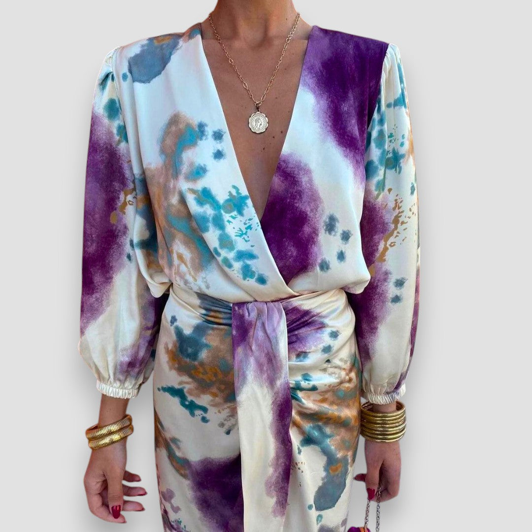 Women's Elegant Blouse & Skirt Set