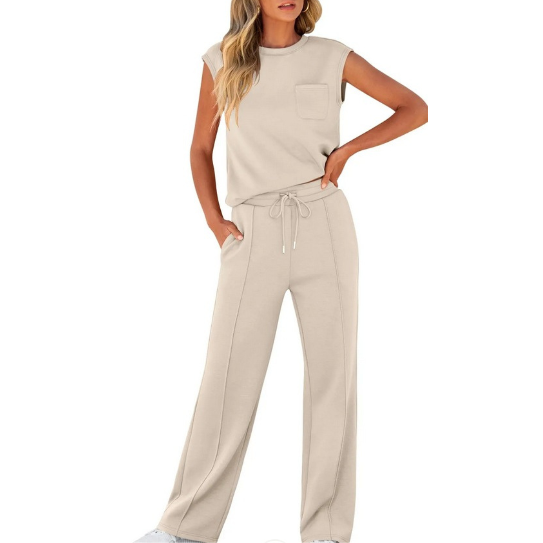 Women's Casual Summer Soft Lounge Co-Ord