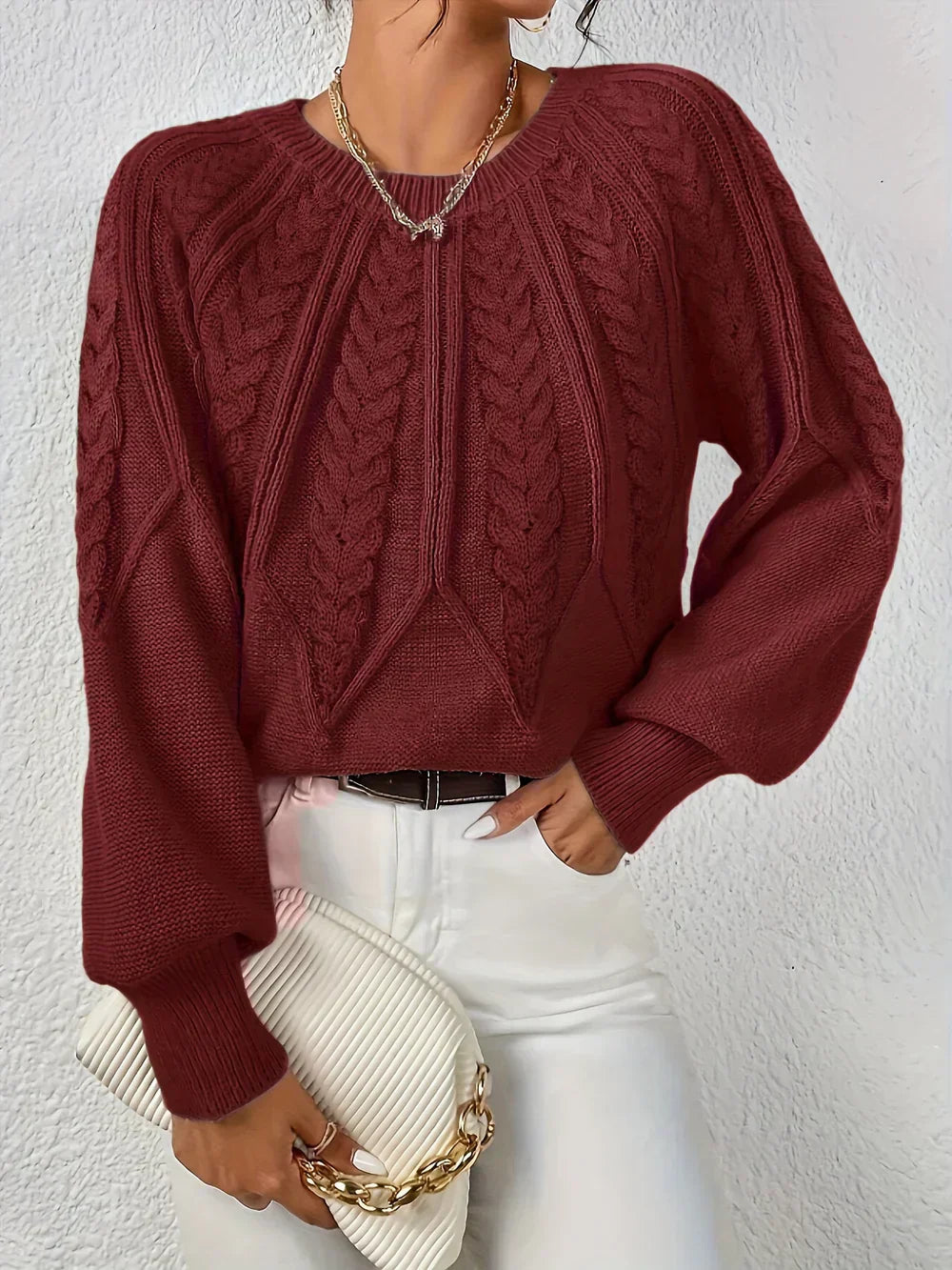 Women's Modern Knitted Sweater
