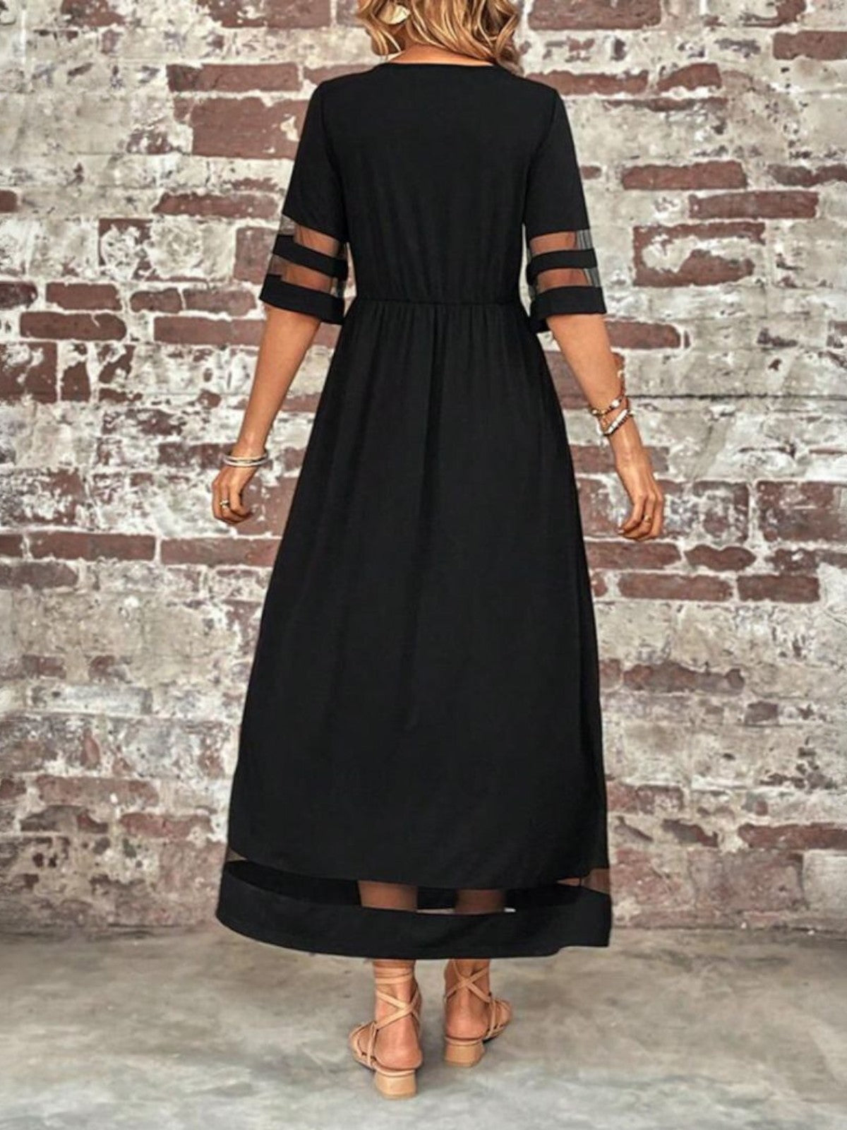 Women's Chic Tummy Flattering Coverage Dress
