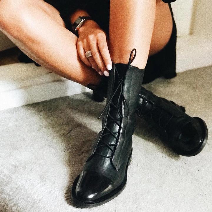 Women's Stylish comfortable leather boots