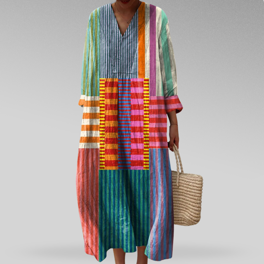 Women's Elegant Geometric Dress