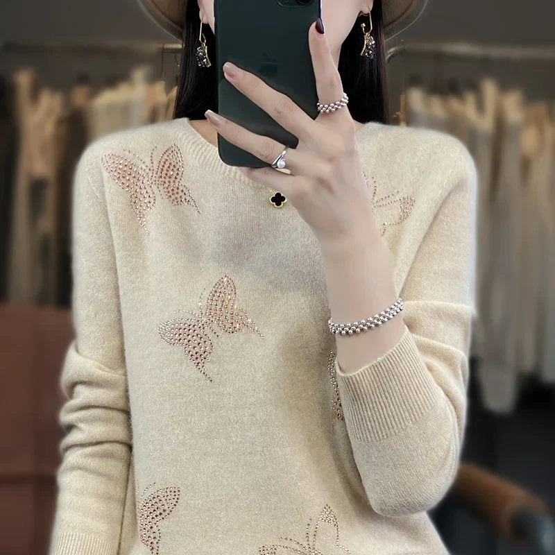 Women's Butterfly Sweater