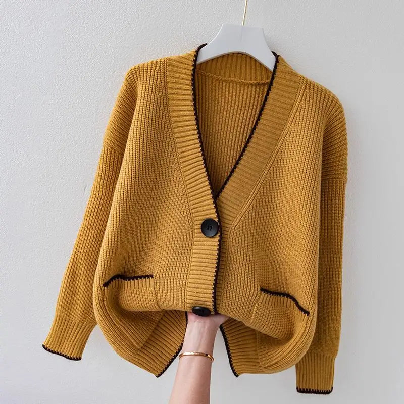 Women's Chic Button Cardigan