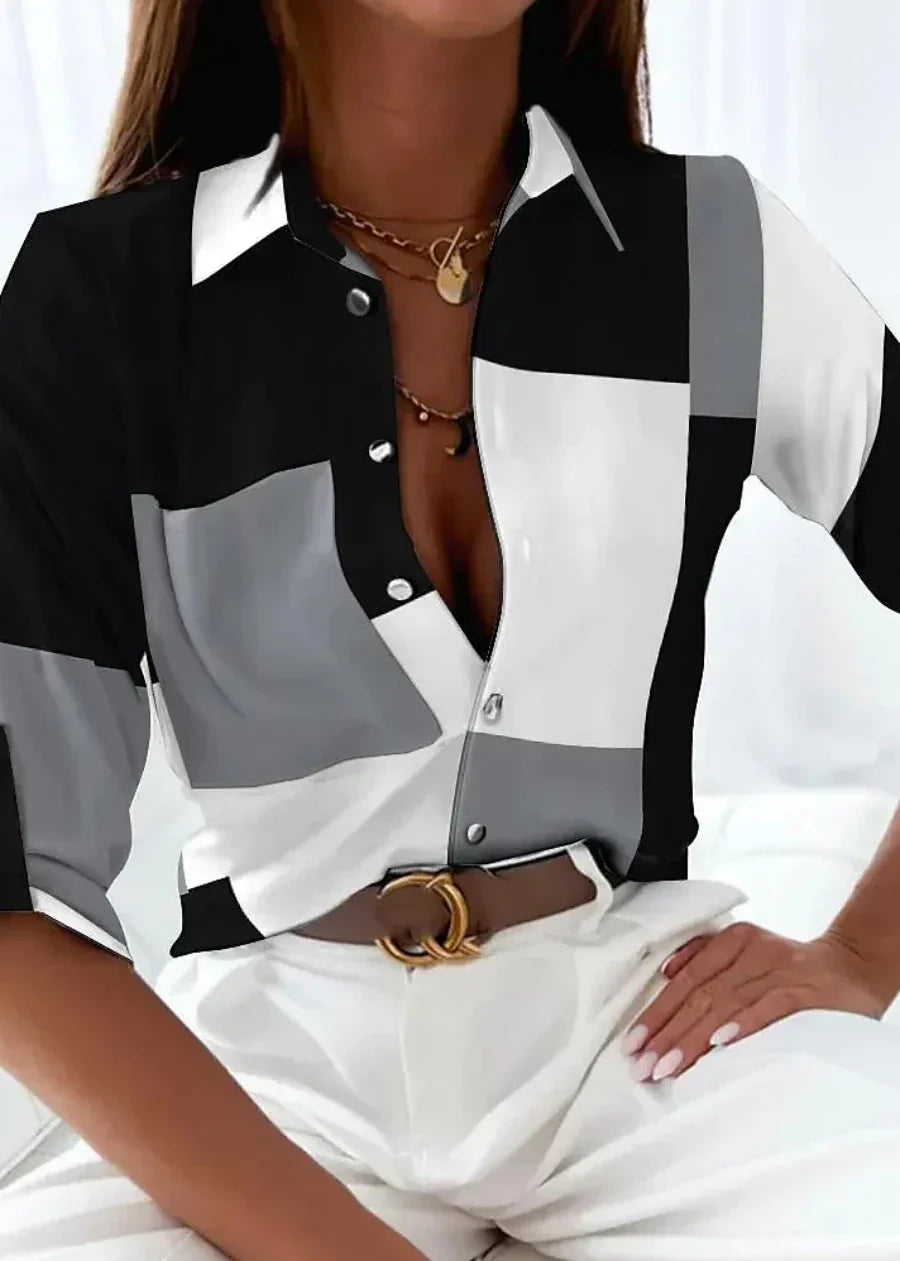 Women's Contemporary Printed Blouse