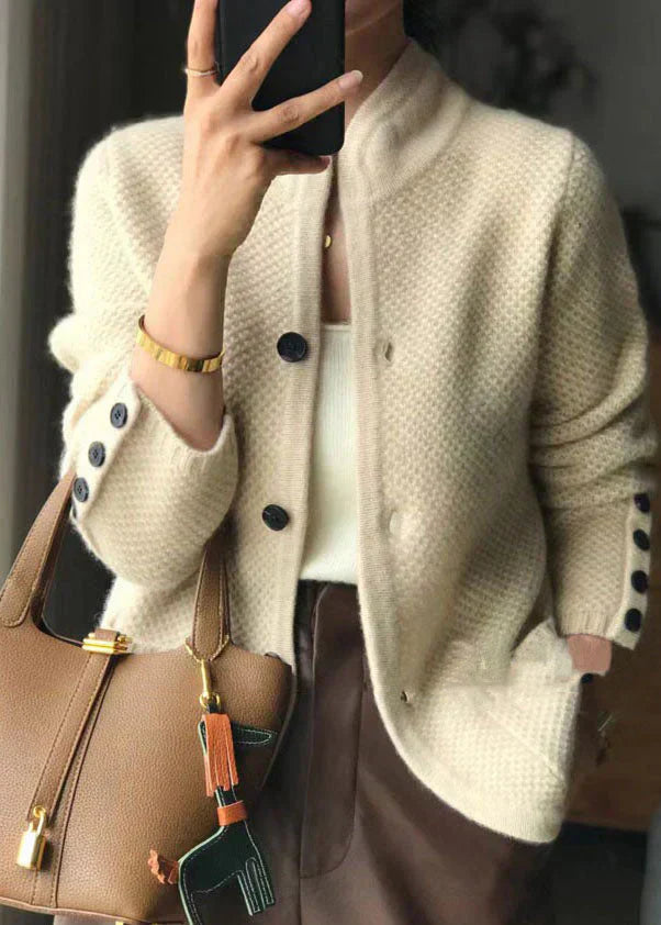 Women's Elegant Cardigan With Buttons