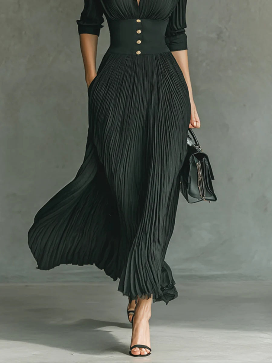 Women's Chic Fitted Waist Dress