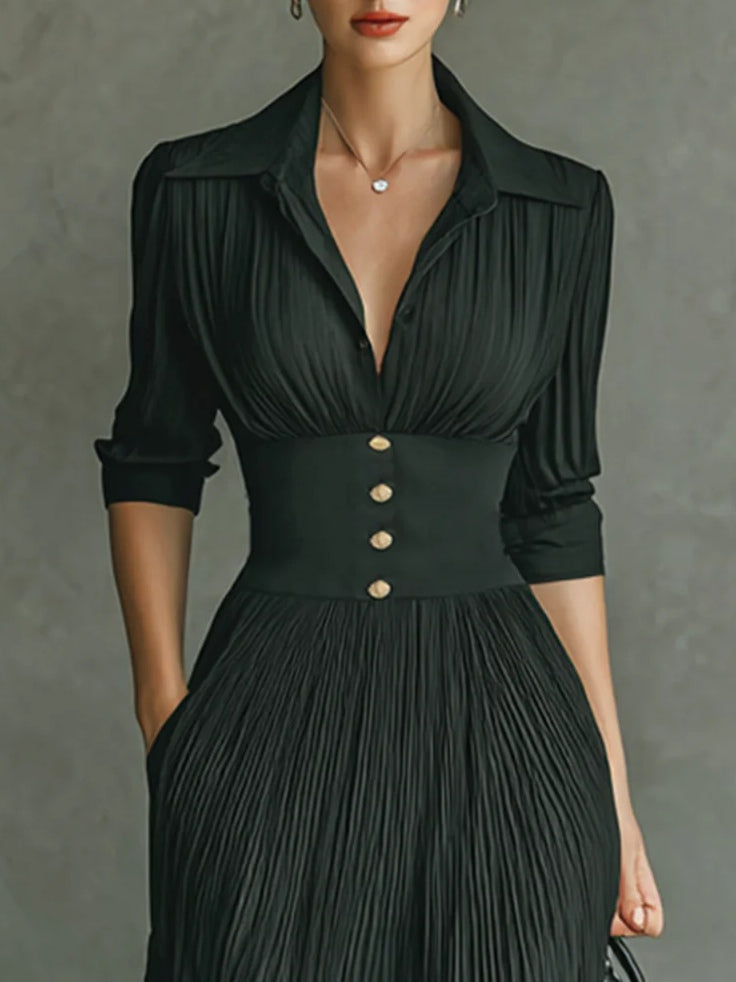 Women's Chic Fitted Waist Dress