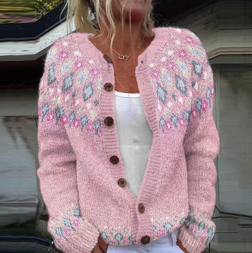 Women's Loose fitting cardigan