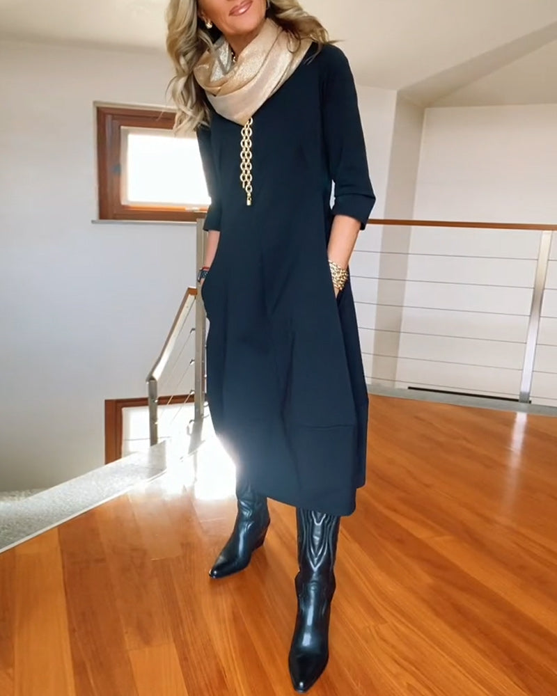 Women's Elegant and Flattering Dress
