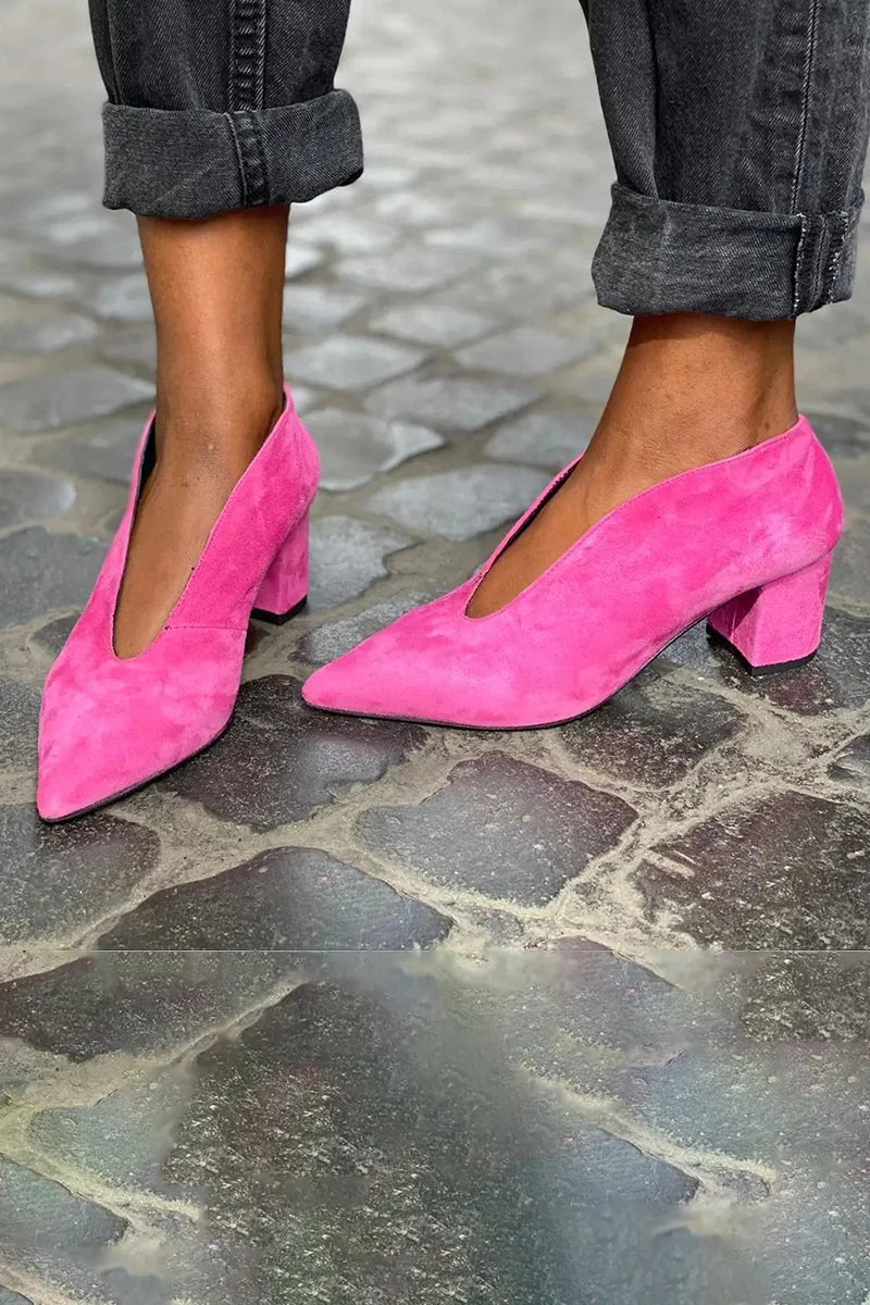 Women's Block Heel Pumps