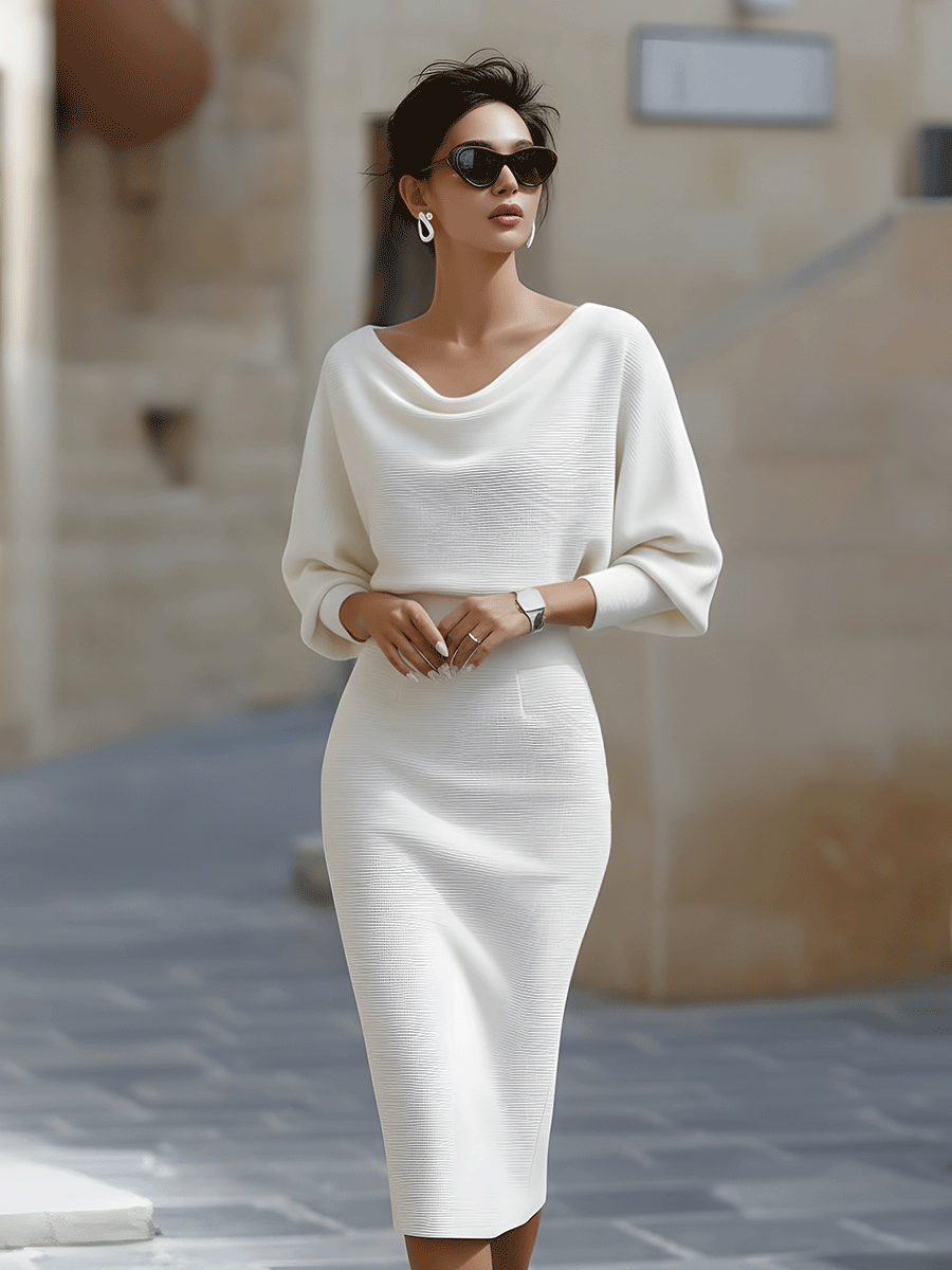 Women's Luxurious Midi Dress