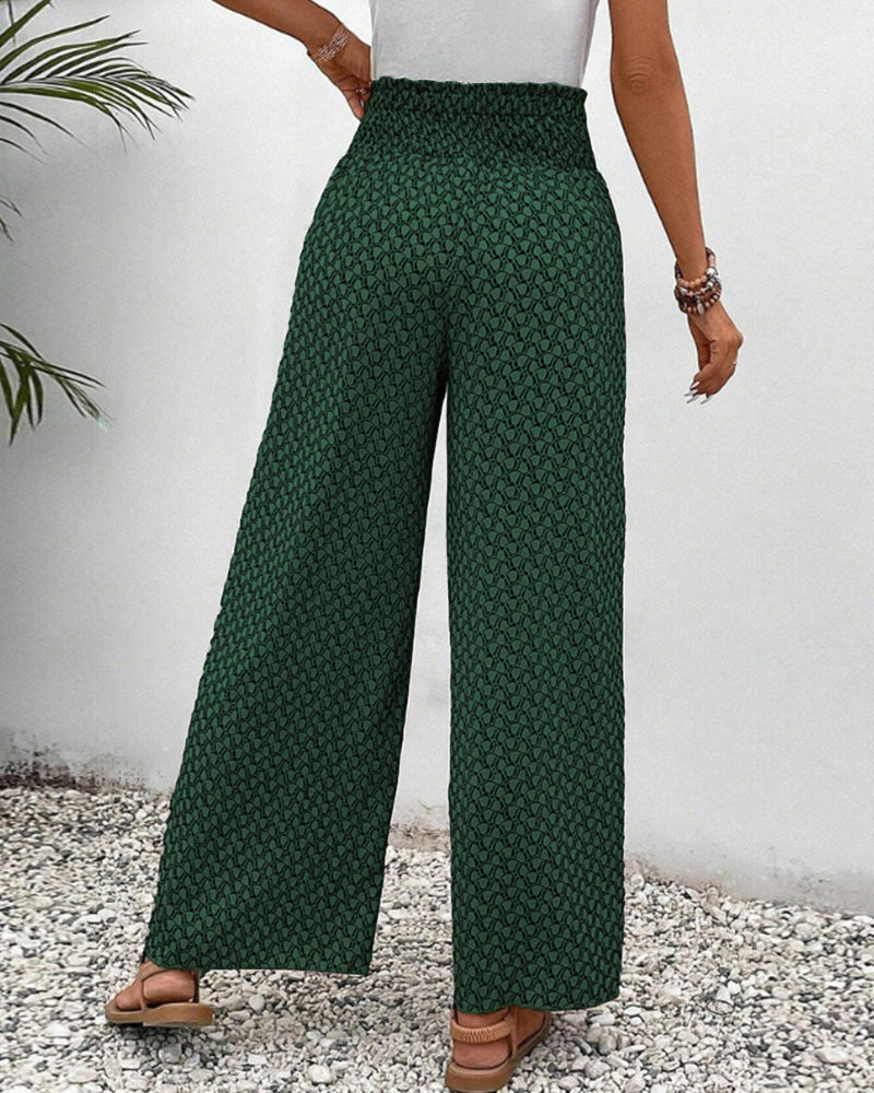 Women's Relaxed Wide Leg Trousers