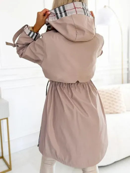Women's Waterproof & Windproof Zip Coat