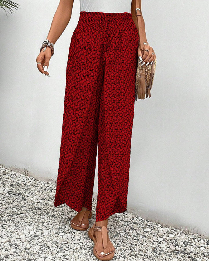 Women's Relaxed Wide Leg Trousers